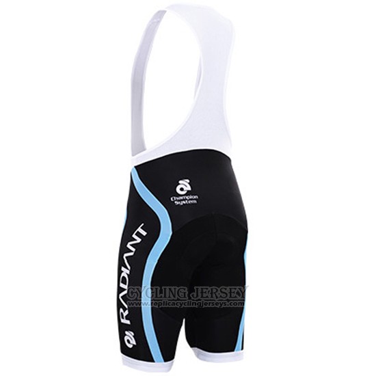 Cycling Jersey To The Fore Sky Blue and White Short Sleeve and Bib Short